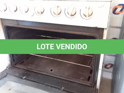 LOTE 147 - 01 FOGÃO A GÁS 06 BOCAS MARCA ATLAS. (NO ESTADO, LEILÃO NÃO TEM GARANTIA E NEM DEVOLUÇÃO, SUJEITO A POSSÍVEIS AVARIAS VISÍVEIS/OCULTAS E/OU AUSÊNCIA DE COMPONENTES).