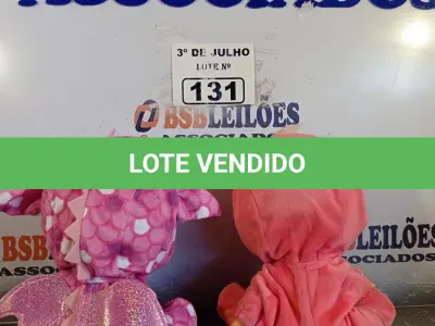 LOTE 131 - 02 BONECAS. (NO ESTADO, LEILÃO NÃO TEM GARANTIA E NEM DEVOLUÇÃO, SUJEITO A POSSÍVEIS AVARIAS VISÍVEIS/OCULTAS E/OU AUSÊNCIA DE COMPONENTES).