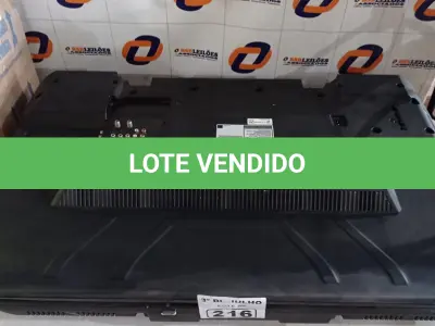 LOTE 216 - 02 TV’S MARCAS E MODELOS DIVERSOS PARA RETIRADA DE PEÇAS. (NO ESTADO, LEILÃO NÃO TEM GARANTIA E NEM DEVOLUÇÃO, SUJEITO A POSSÍVEIS AVARIAS VISÍVEIS/OCULTAS E/OU AUSÊNCIA DE COMPONENTES).