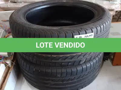 LOTE 256 - 02 PNEUS MEIA VIDA MARCA GOOD YEAR NAS MEDIDAS 215/50/17. (NO ESTADO, LEILÃO NÃO TEM GARANTIA E NEM DEVOLUÇÃO, SUJEITO A POSSÍVEIS AVARIAS VISÍVEIS/OCULTAS E/OU AUSÊNCIA DE COMPONENTES).