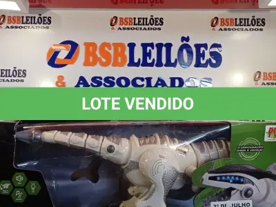 LOTE 108 - 01 DINO MEGA REX. (NO ESTADO, LEILÃO NÃO TEM GARANTIA E NEM DEVOLUÇÃO, SUJEITO A POSSÍVEIS AVARIAS VISÍVEIS/OCULTAS E/OU AUSÊNCIA DE COMPONENTES).