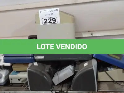 LOTE 229 - 02 BALANÇAS PARA CAIXA DE SUPERMERCADO E ELETRÔNICOS DIVERSOS. (NO ESTADO, LEILÃO NÃO TEM GARANTIA E NEM DEVOLUÇÃO, SUJEITO A POSSÍVEIS AVARIAS VISÍVEIS/OCULTAS E/OU AUSÊNCIA DE COMPONENTES).