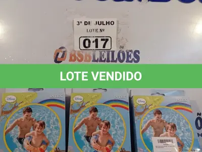 LOTE 017 - 03 BOIAS INFANTIS. (NO ESTADO, LEILÃO NÃO TEM GARANTIA E NEM DEVOLUÇÃO, SUJEITO A POSSÍVEIS AVARIAS VISÍVEIS/OCULTAS E/OU AUSÊNCIA DE COMPONENTES).