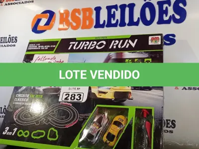 LOTE 283 - 01 AUTO PISTA TURBO RUN. (NO ESTADO, LEILÃO NÃO TEM GARANTIA E NEM DEVOLUÇÃO, SUJEITO A POSSÍVEIS AVARIAS VISÍVEIS/OCULTAS E/OU AUSÊNCIA DE COMPONENTES).