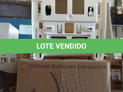 LOTE 274 - 04 TOALHEIROS AUTO CORTE COMPACTO. (NO ESTADO, LEILÃO NÃO TEM GARANTIA E NEM DEVOLUÇÃO, SUJEITO A POSSÍVEIS AVARIAS VISÍVEIS/OCULTAS E/OU AUSÊNCIA DE COMPONENTES).