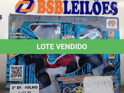LOTE 109 - 01 CARRINHO DE CONTROLE REMOTO VIPER. (NO ESTADO, LEILÃO NÃO TEM GARANTIA E NEM DEVOLUÇÃO, SUJEITO A POSSÍVEIS AVARIAS VISÍVEIS/OCULTAS E/OU AUSÊNCIA DE COMPONENTES).