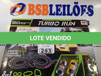 LOTE 283 - 01 AUTO PISTA TURBO RUN. (NO ESTADO, LEILÃO NÃO TEM GARANTIA E NEM DEVOLUÇÃO, SUJEITO A POSSÍVEIS AVARIAS VISÍVEIS/OCULTAS E/OU AUSÊNCIA DE COMPONENTES).
