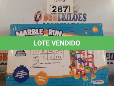 LOTE 287 - 01 MARBE RUN. (NO ESTADO, LEILÃO NÃO TEM GARANTIA E NEM DEVOLUÇÃO, SUJEITO A POSSÍVEIS AVARIAS VISÍVEIS/OCULTAS E/OU AUSÊNCIA DE COMPONENTES).