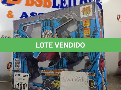 LOTE 109 - 01 CARRINHO DE CONTROLE REMOTO VIPER. (NO ESTADO, LEILÃO NÃO TEM GARANTIA E NEM DEVOLUÇÃO, SUJEITO A POSSÍVEIS AVARIAS VISÍVEIS/OCULTAS E/OU AUSÊNCIA DE COMPONENTES).