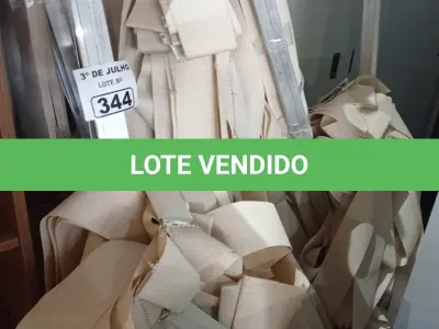 LOTE 344 - 01 LOTE COM VÁRIAS PERSIANAS. (NO ESTADO, LEILÃO NÃO TEM GARANTIA E NEM DEVOLUÇÃO, SUJEITO A POSSÍVEIS AVARIAS VISÍVEIS/OCULTAS E/OU AUSÊNCIA DE COMPONENTES).