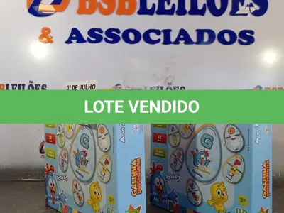 LOTE 306 - 02 ALFABETOS DA GALINHA PINTADINHA. (NO ESTADO, LEILÃO NÃO TEM GARANTIA E NEM DEVOLUÇÃO, SUJEITO A POSSÍVEIS AVARIAS VISÍVEIS/OCULTAS E/OU AUSÊNCIA DE COMPONENTES).