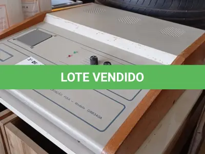 LOTE 255 - 01 ESTAÇÃO FIXA MODELO GR8340A. (NO ESTADO, LEILÃO NÃO TEM GARANTIA E NEM DEVOLUÇÃO, SUJEITO A POSSÍVEIS AVARIAS VISÍVEIS/OCULTAS E/OU AUSÊNCIA DE COMPONENTES).