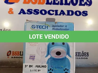 LOTE 122 - 01 INALADOR NEBULIZADOR. (NO ESTADO, LEILÃO NÃO TEM GARANTIA E NEM DEVOLUÇÃO, SUJEITO A POSSÍVEIS AVARIAS VISÍVEIS/OCULTAS E/OU AUSÊNCIA DE COMPONENTES).