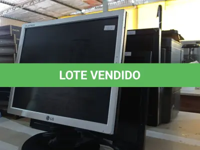 LOTE 330 - 02 IMPRESSORAS E 03 MONITORES MARCAS E MODELOS DIVERSOS. (NO ESTADO, LEILÃO NÃO TEM GARANTIA E NEM DEVOLUÇÃO, SUJEITO A POSSÍVEIS AVARIAS VISÍVEIS/OCULTAS E/OU AUSÊNCIA DE COMPONENTES).