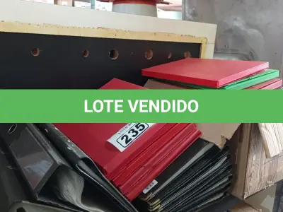 LOTE 235 - 01 LOTE COM VÁRIAS PASTAS PARA DOCUMENTOS MARCAS E MODELOS DIVERSOS. (NO ESTADO, LEILÃO NÃO TEM GARANTIA E NEM DEVOLUÇÃO, SUJEITO A POSSÍVEIS AVARIAS VISÍVEIS/OCULTAS E/OU AUSÊNCIA DE COMPONENTES).