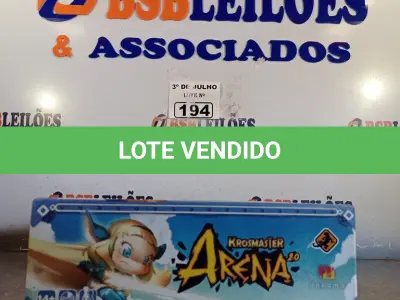 LOTE 194 - 01 JOGO KROSMASTER ARENA 2.0 INCOMPLETO. (NO ESTADO, LEILÃO NÃO TEM GARANTIA E NEM DEVOLUÇÃO, SUJEITO A POSSÍVEIS AVARIAS VISÍVEIS/OCULTAS E/OU AUSÊNCIA DE COMPONENTES).