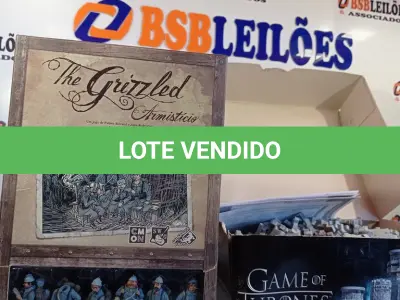 LOTE 133 - 01 THE GRIZZLED ARMISTÍCIO E 01 QUEBRA-CABEÇAS GAME OFF TRONES INCOMPLETOS. (NO ESTADO, LEILÃO NÃO TEM GARANTIA E NEM DEVOLUÇÃO, SUJEITO A POSSÍVEIS AVARIAS VISÍVEIS/OCULTAS E/OU AUSÊNCIA DE COMPONENTES).