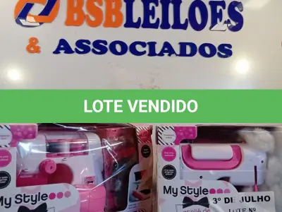 LOTE 199 - 02 ATELIÊS DE COSTURA MY STYLE. (NO ESTADO, LEILÃO NÃO TEM GARANTIA E NEM DEVOLUÇÃO, SUJEITO A POSSÍVEIS AVARIAS VISÍVEIS/OCULTAS E/OU AUSÊNCIA DE COMPONENTES).