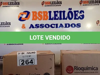 LOTE 264 - 02 CAIXAS COM BISNAGAS DE ÁLCOOL ETÍLICO HIDRATADO 70% COM 30 UNIDADES CADA. (NO ESTADO, LEILÃO NÃO TEM GARANTIA E NEM DEVOLUÇÃO, SUJEITO A POSSÍVEIS AVARIAS VISÍVEIS/OCULTAS E/OU AUSÊNCIA DE COMPONENTES).