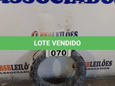 LOTE 070 - 01 ROLO DE CABO FLEXÍVEL STAR BRASIL 1X2,5MM NA COR VERDE (NOVO). (NO ESTADO, LEILÃO NÃO TEM GARANTIA E NEM DEVOLUÇÃO, SUJEITO A POSSÍVEIS AVARIAS VISÍVEIS/OCULTAS E/OU AUSÊNCIA DE COMPONENTES).