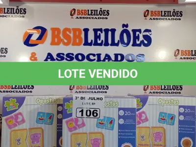 LOTE 106 - 03 JOGAS DE INFANTIS “OPOSTOS”. (NO ESTADO, LEILÃO NÃO TEM GARANTIA E NEM DEVOLUÇÃO, SUJEITO A POSSÍVEIS AVARIAS VISÍVEIS/OCULTAS E/OU AUSÊNCIA DE COMPONENTES).