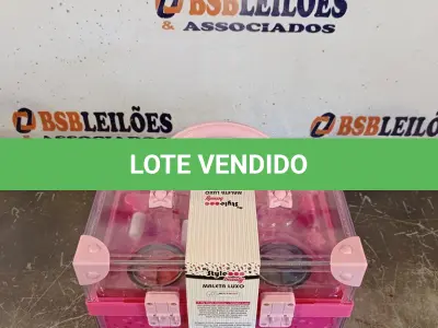 LOTE 304 - 01 MALETA DE MAQUIAGEM MY STYLE BEAUTY. (NO ESTADO, LEILÃO NÃO TEM GARANTIA E NEM DEVOLUÇÃO, SUJEITO A POSSÍVEIS AVARIAS VISÍVEIS/OCULTAS E/OU AUSÊNCIA DE COMPONENTES).