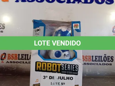 LOTE 112 - 01 ROBÔ SERIES STAR. (NO ESTADO, LEILÃO NÃO TEM GARANTIA E NEM DEVOLUÇÃO, SUJEITO A POSSÍVEIS AVARIAS VISÍVEIS/OCULTAS E/OU AUSÊNCIA DE COMPONENTES).