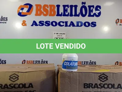 LOTE 346 - 02 CAIXAS COM COLA TUBO ST 175G COM 15 FRASCOS CADA. (NO ESTADO, LEILÃO NÃO TEM GARANTIA E NEM DEVOLUÇÃO, SUJEITO A POSSÍVEIS AVARIAS VISÍVEIS/OCULTAS E/OU AUSÊNCIA DE COMPONENTES).