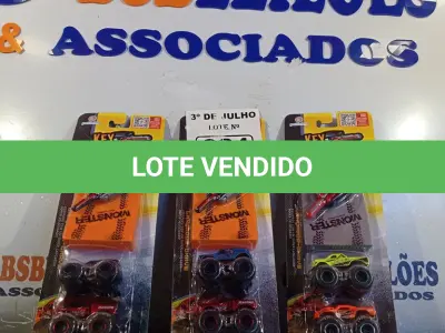 LOTE 024 - 03 KITS DE CARRINHOS. (NO ESTADO, LEILÃO NÃO TEM GARANTIA E NEM DEVOLUÇÃO, SUJEITO A POSSÍVEIS AVARIAS VISÍVEIS/OCULTAS E/OU AUSÊNCIA DE COMPONENTES).