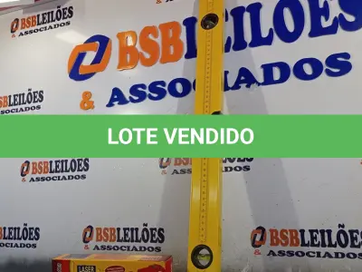 LOTE 028 - 01 NÍVEL A LASER E 01 NÍVEL DE MÃO. (NO ESTADO, LEILÃO NÃO TEM GARANTIA E NEM DEVOLUÇÃO, SUJEITO A POSSÍVEIS AVARIAS VISÍVEIS/OCULTAS E/OU AUSÊNCIA DE COMPONENTES).