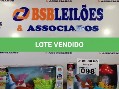LOTE 098 - 02 BATE VOLTA MUSICAL CARRUAGEM.  (NO ESTADO, LEILÃO NÃO TEM GARANTIA E NEM DEVOLUÇÃO, SUJEITO A POSSÍVEIS AVARIAS VISÍVEIS/OCULTAS E/OU AUSÊNCIA DE COMPONENTES).