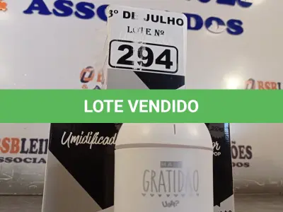 LOTE 294 - 03 UMIDIFICADORES POP. (NO ESTADO, LEILÃO NÃO TEM GARANTIA E NEM DEVOLUÇÃO, SUJEITO A POSSÍVEIS AVARIAS VISÍVEIS/OCULTAS E/OU AUSÊNCIA DE COMPONENTES).