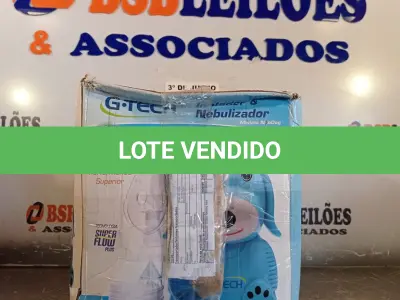 LOTE 189 - 01 INALADOR NEBULIZADOR. (NO ESTADO, LEILÃO NÃO TEM GARANTIA E NEM DEVOLUÇÃO, SUJEITO A POSSÍVEIS AVARIAS VISÍVEIS/OCULTAS E/OU AUSÊNCIA DE COMPONENTES).
