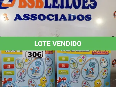 LOTE 306 - 02 ALFABETOS DA GALINHA PINTADINHA. (NO ESTADO, LEILÃO NÃO TEM GARANTIA E NEM DEVOLUÇÃO, SUJEITO A POSSÍVEIS AVARIAS VISÍVEIS/OCULTAS E/OU AUSÊNCIA DE COMPONENTES).