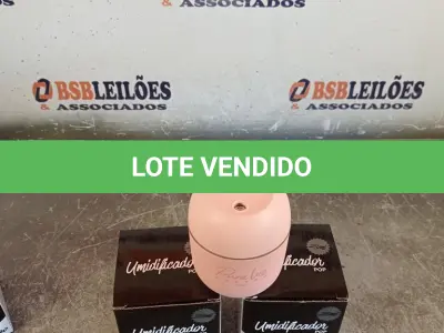 LOTE 127 - 03 UMIDIFICADORES POP. (NO ESTADO, LEILÃO NÃO TEM GARANTIA E NEM DEVOLUÇÃO, SUJEITO A POSSÍVEIS AVARIAS VISÍVEIS/OCULTAS E/OU AUSÊNCIA DE COMPONENTES).