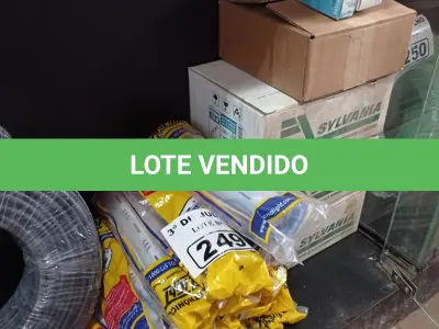 LOTE 249 - 15 REATORES 1X18/20W E VÁRIAS LÂMPADAS HALÓGENAS PALITO. (NO ESTADO, LEILÃO NÃO TEM GARANTIA E NEM DEVOLUÇÃO, SUJEITO A POSSÍVEIS AVARIAS VISÍVEIS/OCULTAS E/OU AUSÊNCIA DE COMPONENTES).