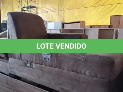 LOTE 093 - 03 PEÇAS DE SOFÁ MODELOS DIVERSOS. (NO ESTADO, LEILÃO NÃO TEM GARANTIA E NEM DEVOLUÇÃO, SUJEITO A POSSÍVEIS AVARIAS VISÍVEIS/OCULTAS E/OU AUSÊNCIA DE COMPONENTES).