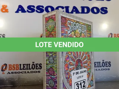 LOTE 312 - 01 JOGO DE TABULEIRO. (NO ESTADO, LEILÃO NÃO TEM GARANTIA E NEM DEVOLUÇÃO, SUJEITO A POSSÍVEIS AVARIAS VISÍVEIS/OCULTAS E/OU AUSÊNCIA DE COMPONENTES).