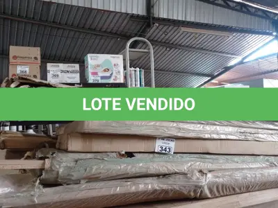 LOTE 343 - 01 LOTE COM VÁRIAS PEÇAS DE MOVEIS DESMONTADAS. (NO ESTADO, LEILÃO NÃO TEM GARANTIA E NEM DEVOLUÇÃO, SUJEITO A POSSÍVEIS AVARIAS VISÍVEIS/OCULTAS E/OU AUSÊNCIA DE COMPONENTES).