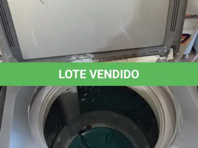 LOTE 148 - 01 LAVADORA DE ROUPAS PANASONIC INVERTER CAPACIDADE 16KG 220V. (NO ESTADO, LEILÃO NÃO TEM GARANTIA E NEM DEVOLUÇÃO, SUJEITO A POSSÍVEIS AVARIAS VISÍVEIS/OCULTAS E/OU AUSÊNCIA DE COMPONENTES).
