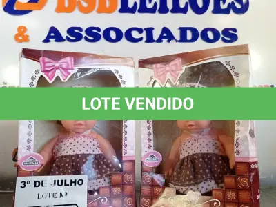 LOTE 187 - 02 BONECAS DOCE ENCANTO. (NO ESTADO, LEILÃO NÃO TEM GARANTIA E NEM DEVOLUÇÃO, SUJEITO A POSSÍVEIS AVARIAS VISÍVEIS/OCULTAS E/OU AUSÊNCIA DE COMPONENTES).