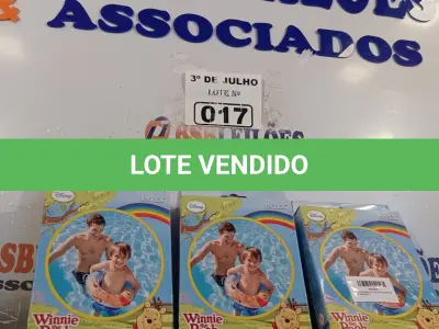 LOTE 017 - 03 BOIAS INFANTIS. (NO ESTADO, LEILÃO NÃO TEM GARANTIA E NEM DEVOLUÇÃO, SUJEITO A POSSÍVEIS AVARIAS VISÍVEIS/OCULTAS E/OU AUSÊNCIA DE COMPONENTES).