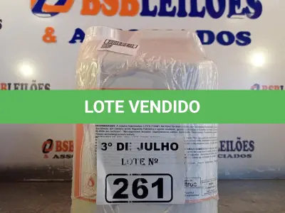 LOTE 261 - 10 LITROS DE ESPUMA HIGIENIZADORA PARA ANTISSEPSIA INSTANTÂNEA DAS MÃOS. (NO ESTADO, LEILÃO NÃO TEM GARANTIA E NEM DEVOLUÇÃO, SUJEITO A POSSÍVEIS AVARIAS VISÍVEIS/OCULTAS E/OU AUSÊNCIA DE COMPONENTES).
