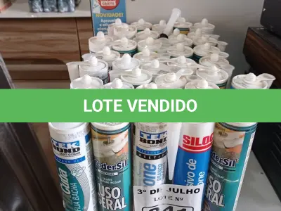 LOTE 241 - 01 LOTE COM VÁRIOS TUBOS DE SILICONE MARCAS E MODELOS DIVERSOS. (NO ESTADO, LEILÃO NÃO TEM GARANTIA E NEM DEVOLUÇÃO, SUJEITO A POSSÍVEIS AVARIAS VISÍVEIS/OCULTAS E/OU AUSÊNCIA DE COMPONENTES).