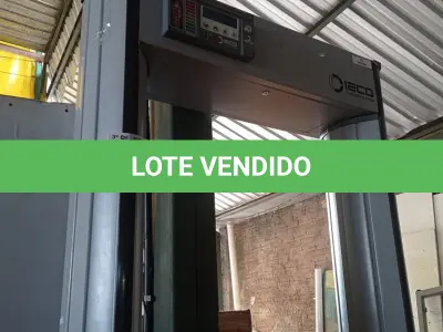 LOTE 082 - 01 DETECTOR DE METAIS. (NO ESTADO, LEILÃO NÃO TEM GARANTIA E NEM DEVOLUÇÃO, SUJEITO A POSSÍVEIS AVARIAS VISÍVEIS/OCULTAS E/OU AUSÊNCIA DE COMPONENTES).
