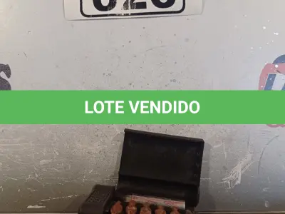 LOTE 026 - 10 KITS DE PONTEIRAS PARA PARAFUSADEIRA. (NO ESTADO, LEILÃO NÃO TEM GARANTIA E NEM DEVOLUÇÃO, SUJEITO A POSSÍVEIS AVARIAS VISÍVEIS/OCULTAS E/OU AUSÊNCIA DE COMPONENTES).