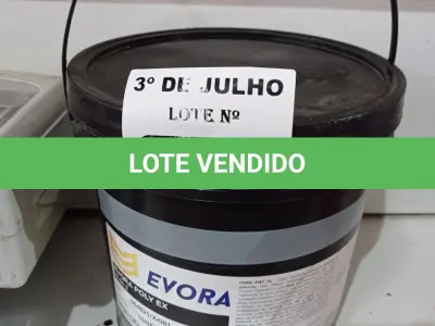 LOTE 230 - 01 BALDE DE GRAXA EVORA POLY EX NLGI:2 10KG. (NO ESTADO, LEILÃO NÃO TEM GARANTIA E NEM DEVOLUÇÃO, SUJEITO A POSSÍVEIS AVARIAS VISÍVEIS/OCULTAS E/OU AUSÊNCIA DE COMPONENTES).