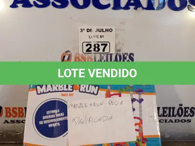LOTE 287 - 01 MARBE RUN. (NO ESTADO, LEILÃO NÃO TEM GARANTIA E NEM DEVOLUÇÃO, SUJEITO A POSSÍVEIS AVARIAS VISÍVEIS/OCULTAS E/OU AUSÊNCIA DE COMPONENTES).