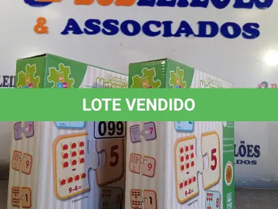 LOTE 099 - 02 JOGOS DE TABULEIRO “DESCOBRINDO MATEMÁTICA”. (NO ESTADO, LEILÃO NÃO TEM GARANTIA E NEM DEVOLUÇÃO, SUJEITO A POSSÍVEIS AVARIAS VISÍVEIS/OCULTAS E/OU AUSÊNCIA DE COMPONENTES).