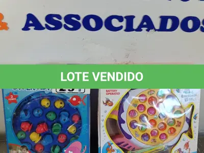 LOTE 291 - 02 JOGOS DE PESCARIA. (NO ESTADO, LEILÃO NÃO TEM GARANTIA E NEM DEVOLUÇÃO, SUJEITO A POSSÍVEIS AVARIAS VISÍVEIS/OCULTAS E/OU AUSÊNCIA DE COMPONENTES).